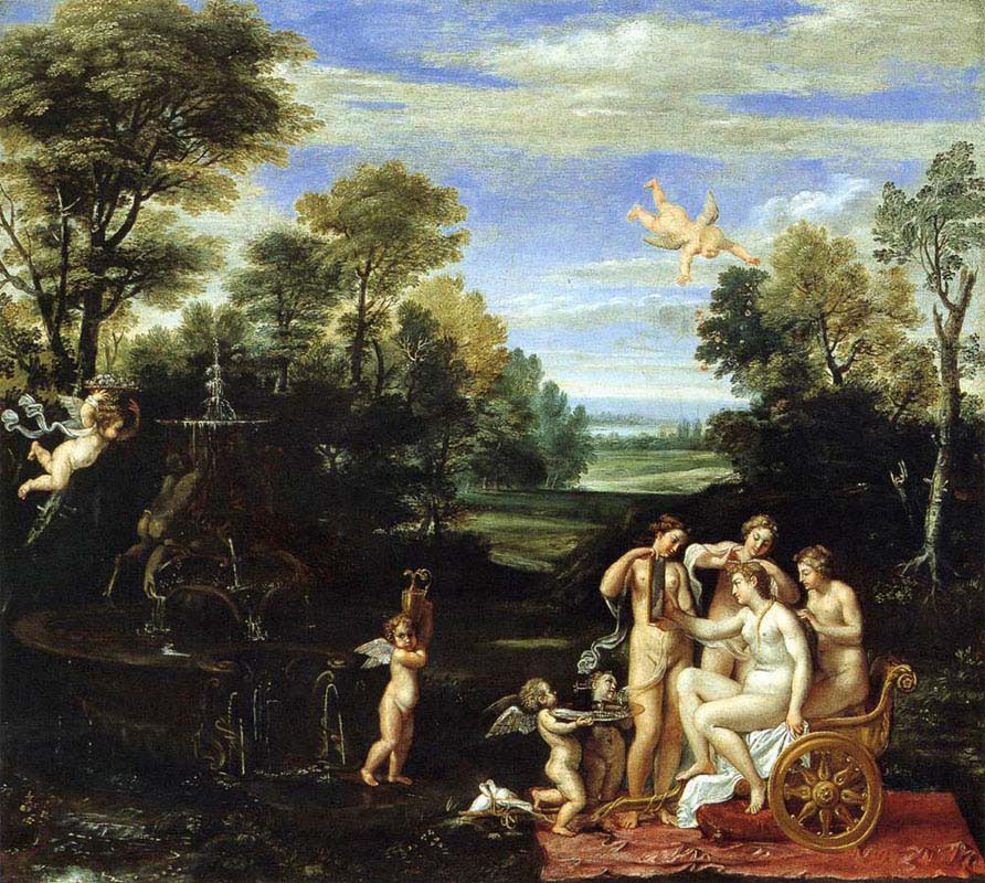 Landscape with the Toilet of Venus